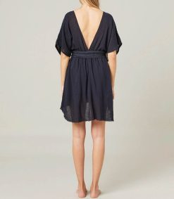 Online Maison Saint Julien Robe Courte Empire Black