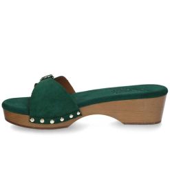 New Ancient Greek Sandals Sabots Omonia Green