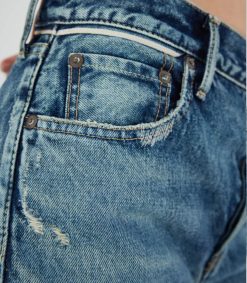 New Moussy Vintage Jean Sundow Straight Blue