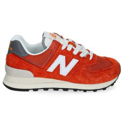 Online New Balance Baskets 574 Orange