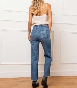 Best RE/DONE Jean Flare Crop Taille Haute Levi'S