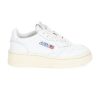 New Autry Baskets Enfant Medalist Low Cuir Blanc