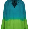 Online Love and let dye Top Formentera Bayou Lime Green