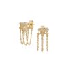 Clearance Céline Daoust Boucles D'Oreilles Chaine Constellations Triple Diamants