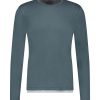 Wholesale Majestic Filatures Tee-Shirt Homme Col Rond Manches Longues Crepuscule Coton