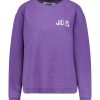 New We Are One Project Sweat-Shirt Vintage Smile Joy X Jane De Boy Violet Fonce