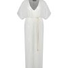 Best Maison Saint Julien Robe Kaftan Palma De Mallorca Off White