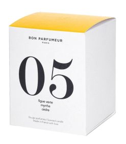 New Bon Parfumeur Bougie Parfumee 05 Figue Verte, Myrrhe Et Cedre