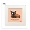 Hot Image Republic Affiche Pas Du Tout Cliche Boots 22 X 22 Cm