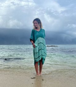 Clearance Love and let dye Kaftan Maui Vintage Green