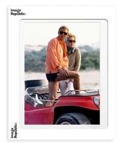 Hot Image Republic Affiche Mc Queen Et Faye Dunaway 40 X 50