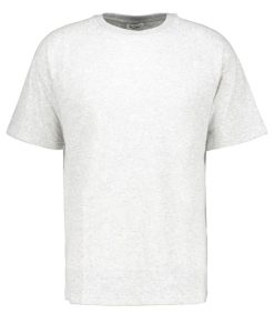 Wholesale American Vintage Tee-Shirt Homme Col Rond Ruzy Gris Clair Chine