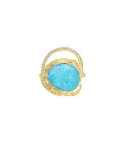 New Pascale Monvoisin Bague Gaia Turquoise