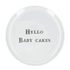 New Sugarboo & Co. Assiette En Melamine "Hello Baby Cakes"