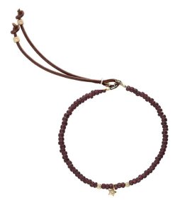 New Catherine Michiels Bracelet Mimi Aubergine