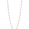 Best Gigi Clozeau Collier Or Rose Et Perles De Resine 42 Cm