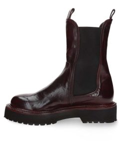 Wholesale King Tartufoli Boots Chelsea Monastero En Cuir Bordeaux