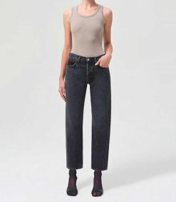 New AGOLDE Jean Wyman Paradox En Coton Bio