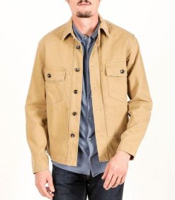 Online Nine in the Morning Veste En Toile Homme Andrea Camel