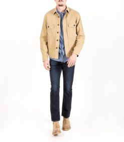 Online Nine in the Morning Veste En Toile Homme Andrea Camel