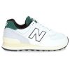 Hot New Balance Baskets 574 White Green