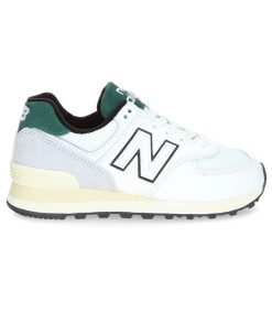 Hot New Balance Baskets 574 White Green