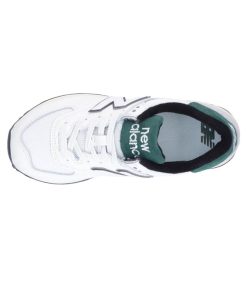 Hot New Balance Baskets 574 White Green