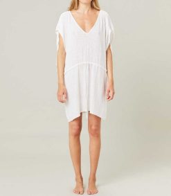 Hot Maison Saint Julien Robe Courte Alexandrie Blanche