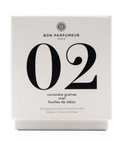 Online Bon Parfumeur Bougie Parfumee 02 Graines De Coriandre, Miel Et Feuilles De Tabac