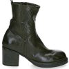 Hot King Tartufoli Boots Avec Empiecements En Cuir Kaki