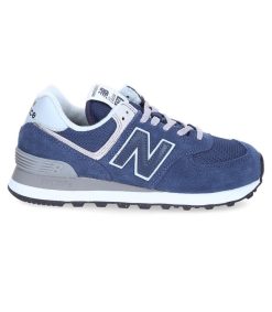 Wholesale New Balance Baskets 574 Bleu Marine Et Blanc