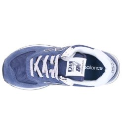 Wholesale New Balance Baskets 574 Bleu Marine Et Blanc