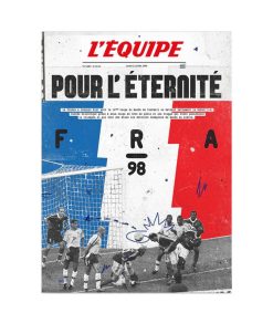 Online Plakat Affiche L'Equipe France 98 - 30 X 40Cm