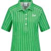 Clearance Welcome Bob Polo Arcachon Green Garden Stripes