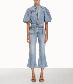 Online Zimmermann Jean Raie Cropped Flare