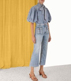 Online Zimmermann Jean Raie Cropped Flare