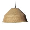 Best Manufactori Suspension En Jute Beige Boheme Lisere Noir, Jaune Et Kaki