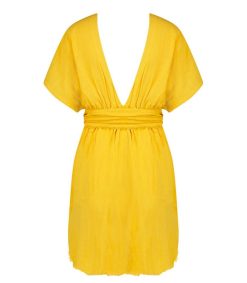 Clearance Maison Saint Julien Robe Courte Empire Gold