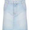 Online HAPPY HAUS Mini Jupe En Jean Light Blue