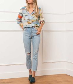 Online AGOLDE Jean High Rise Cropped Riley