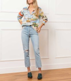 Online AGOLDE Jean High Rise Cropped Riley