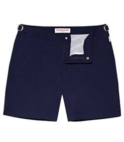 New Orlebar Brown Short De Bain Homme Mi-Long Bulldog Ii Navy