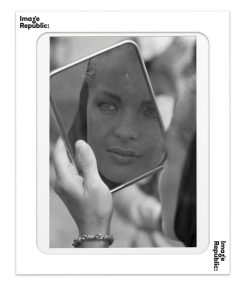 New Image Republic Affiche Romy Miroir 40 X 50 Cm