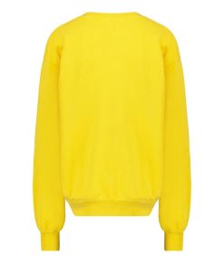 New We Are One Project Sweat-Shirt Vintage Brode Jane De Boy Jaune