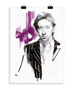 Best Image Republic Portrait G1 Serge Gainsbourg 56 X 76 Cm