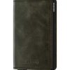 Hot Secrid Porte-Carte Slimwallet Vintage Olive Black