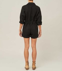 Online Maison Saint Julien Combishort Trench Coat Noire