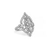 Best Stone Paris Bague Garbo En Or Blanc Et Diamants