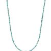 Hot And... Paris Collier Perles Cubes Et Turquoise Ovale