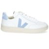 Clearance Veja Baskets V-12 Leather Extra-White/Steel